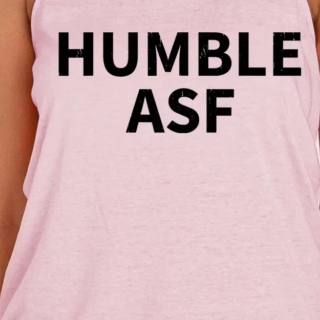 Humble Asf Women's Knotted Racerback Tank