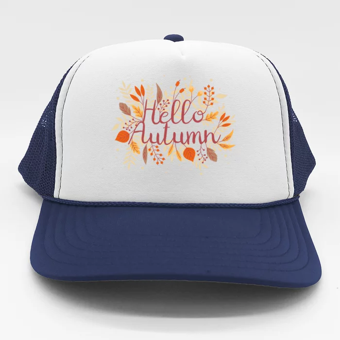 Hello Autumn Trucker Hat