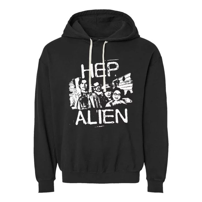 Hep Alien Garment-Dyed Fleece Hoodie