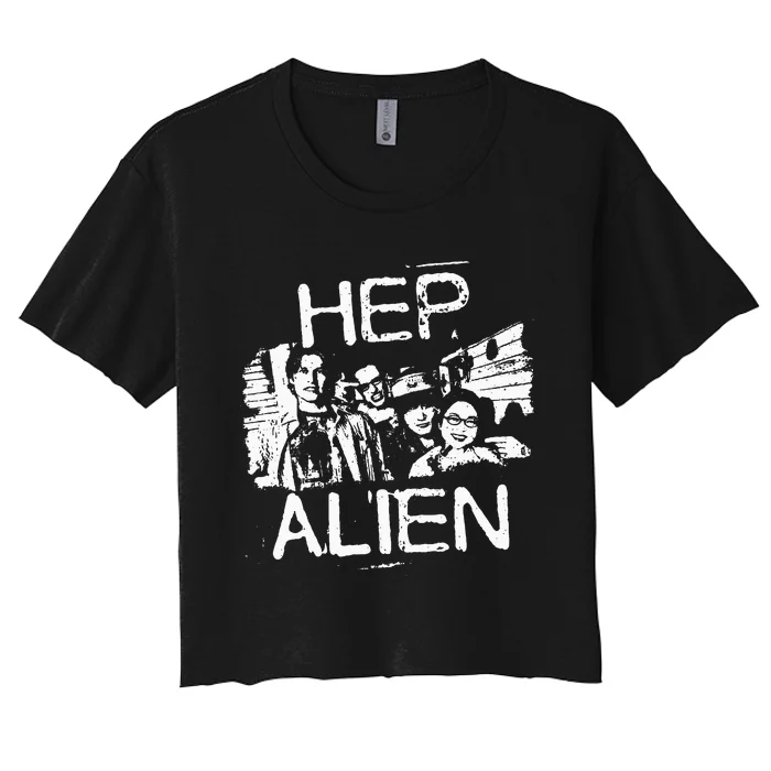 Hep Alien Women's Crop Top Tee