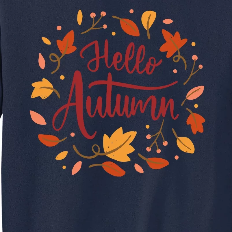 Hello Autumn Tall Sweatshirt