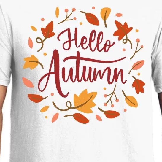 Hello Autumn Pajama Set