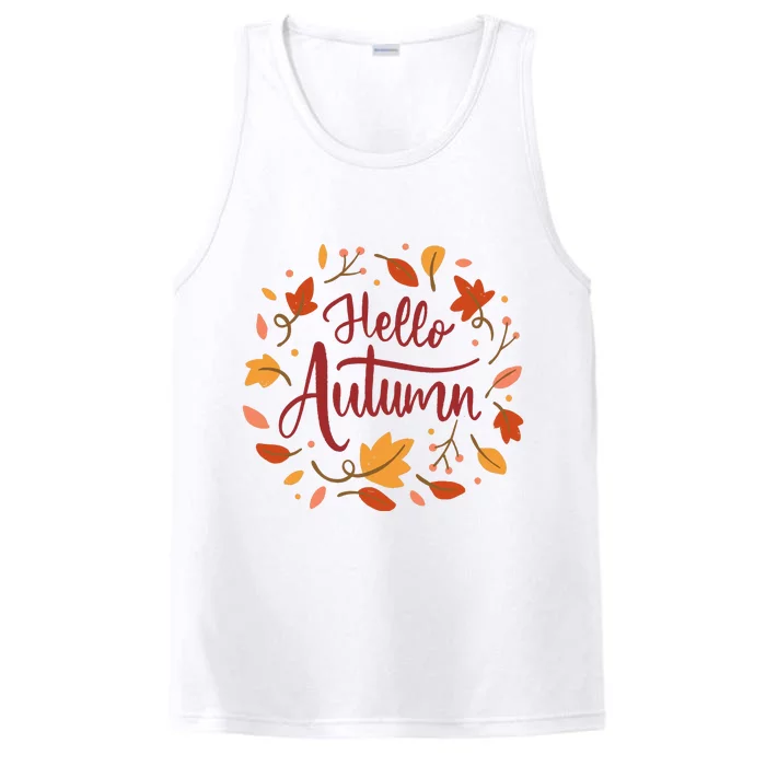 Hello Autumn Performance Tank