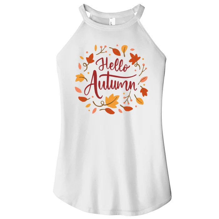 Hello Autumn Women’s Perfect Tri Rocker Tank