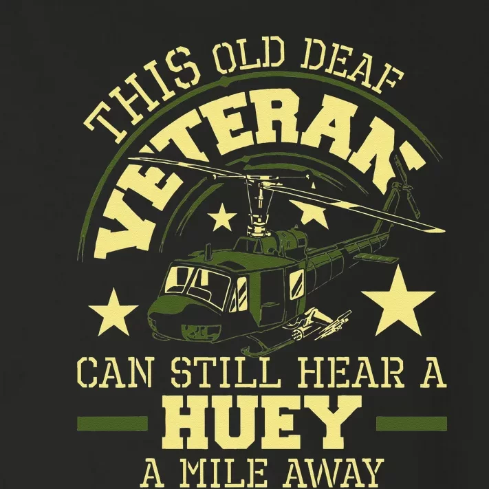 Hear A Huey A Mile Away Helicopter Pilot Vietnam Veteran Toddler Long Sleeve Shirt