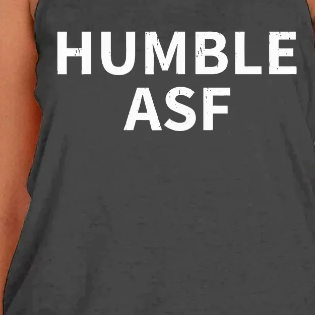 Humble Asf Women's Knotted Racerback Tank