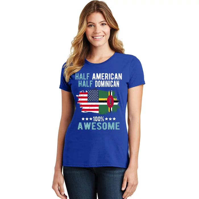 Half American Half Dominican Cute Gift Women's T-Shirt