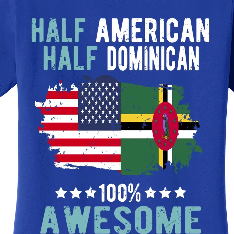 Half American Half Dominican Cute Gift Women's T-Shirt