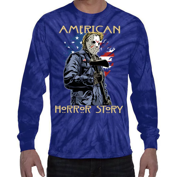 Halloween American Horror Story Tie-Dye Long Sleeve Shirt