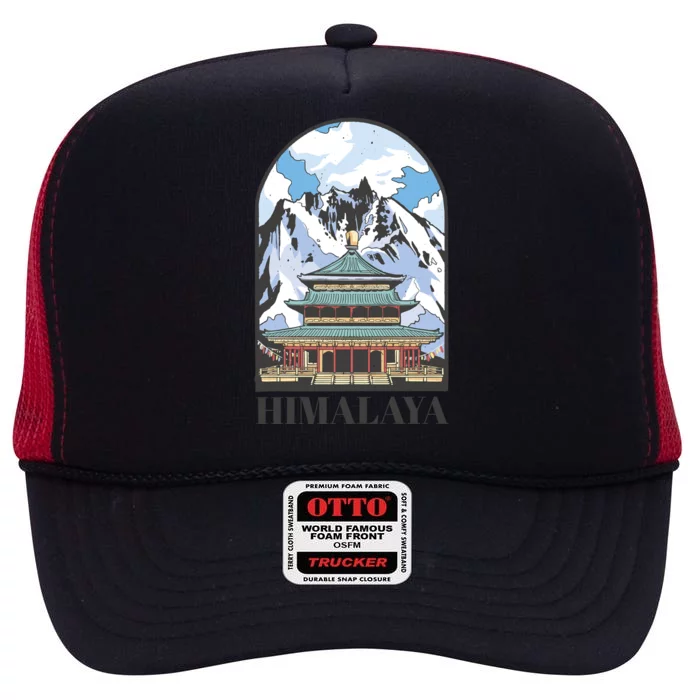 Himalaya Asia High Crown Mesh Trucker Hat