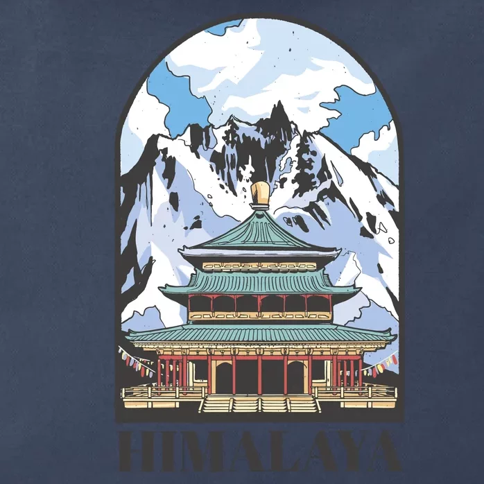 Himalaya Asia Zip Tote Bag