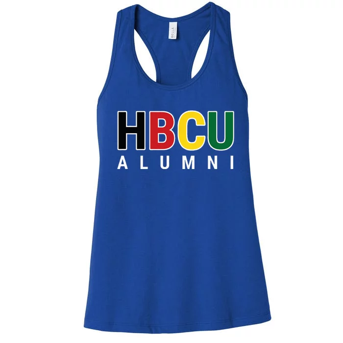 HBCU Alumni Historically Black College Student Graduate Women's Racerback Tank