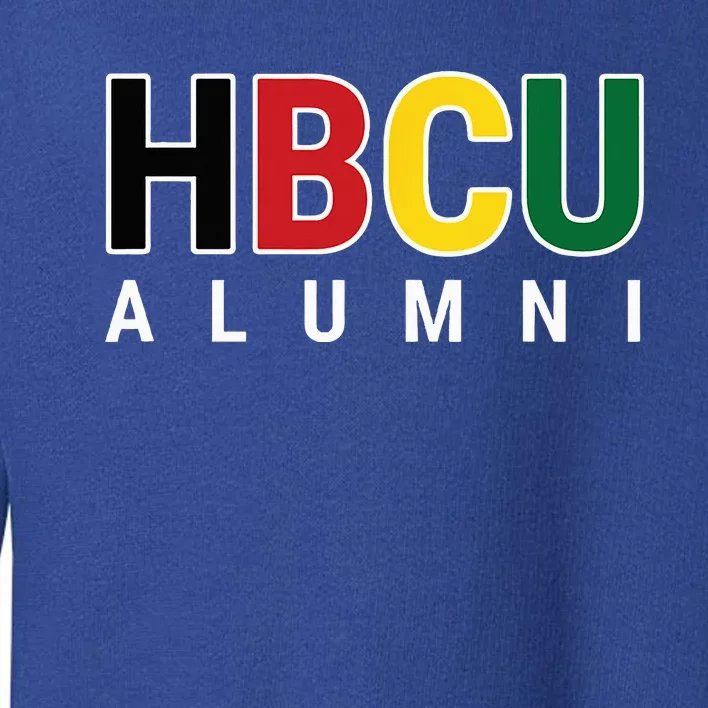 HBCU Alumni Historically Black College Student Graduate Toddler Sweatshirt