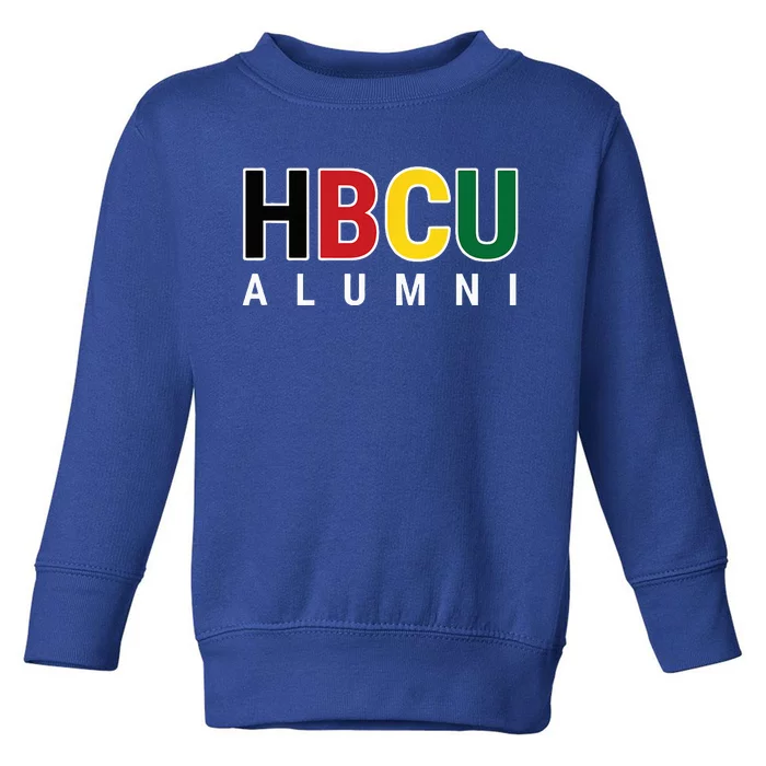 HBCU Alumni Historically Black College Student Graduate Toddler Sweatshirt