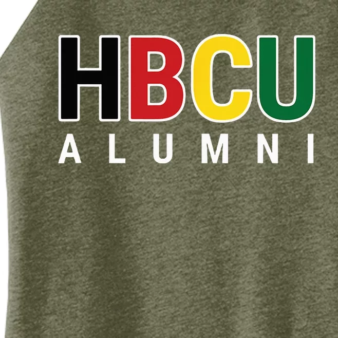 HBCU Alumni Historically Black College Student Graduate Women’s Perfect Tri Rocker Tank