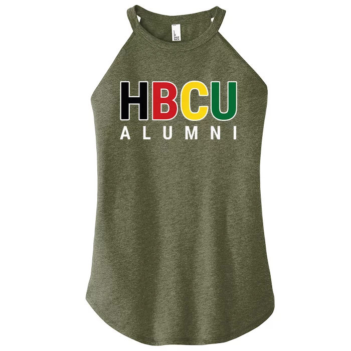 HBCU Alumni Historically Black College Student Graduate Women’s Perfect Tri Rocker Tank