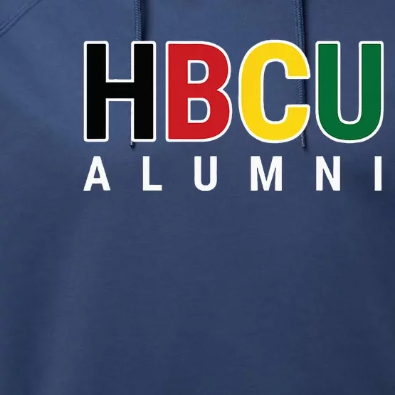 HBCU Alumni Historically Black College Student Graduate Performance Fleece Hoodie