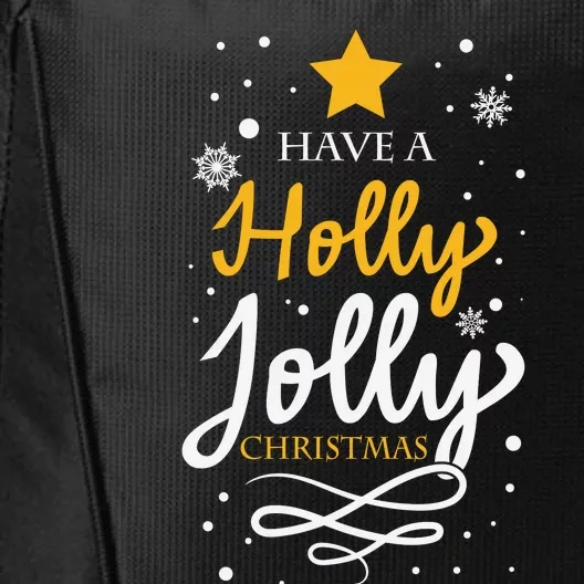 Have A Holly Jolly Christmas City Backpack