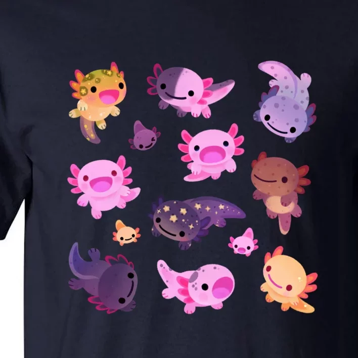 Happy Axolotl Tall T-Shirt