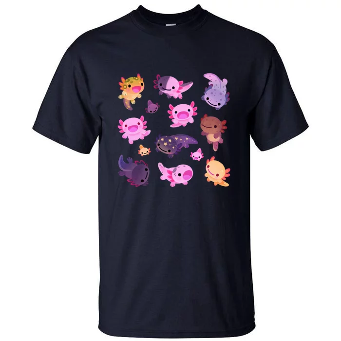 Happy Axolotl Tall T-Shirt