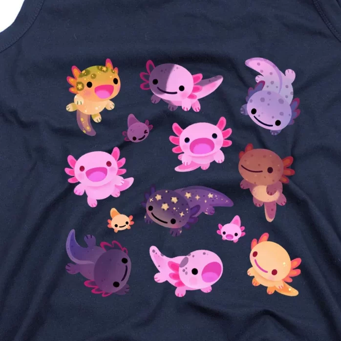 Happy Axolotl Tank Top