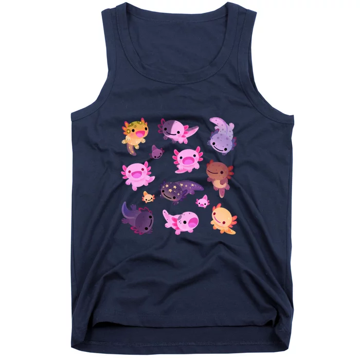 Happy Axolotl Tank Top