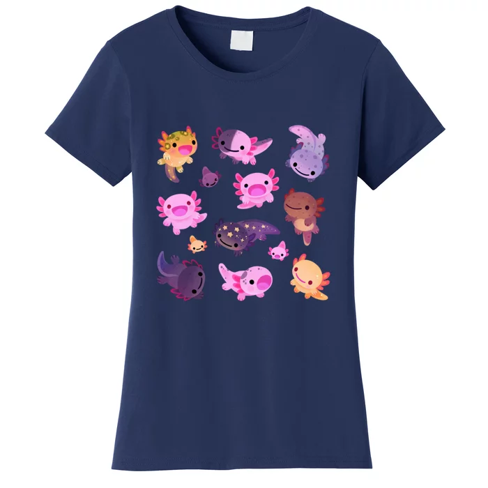 Happy Axolotl Women's T-Shirt