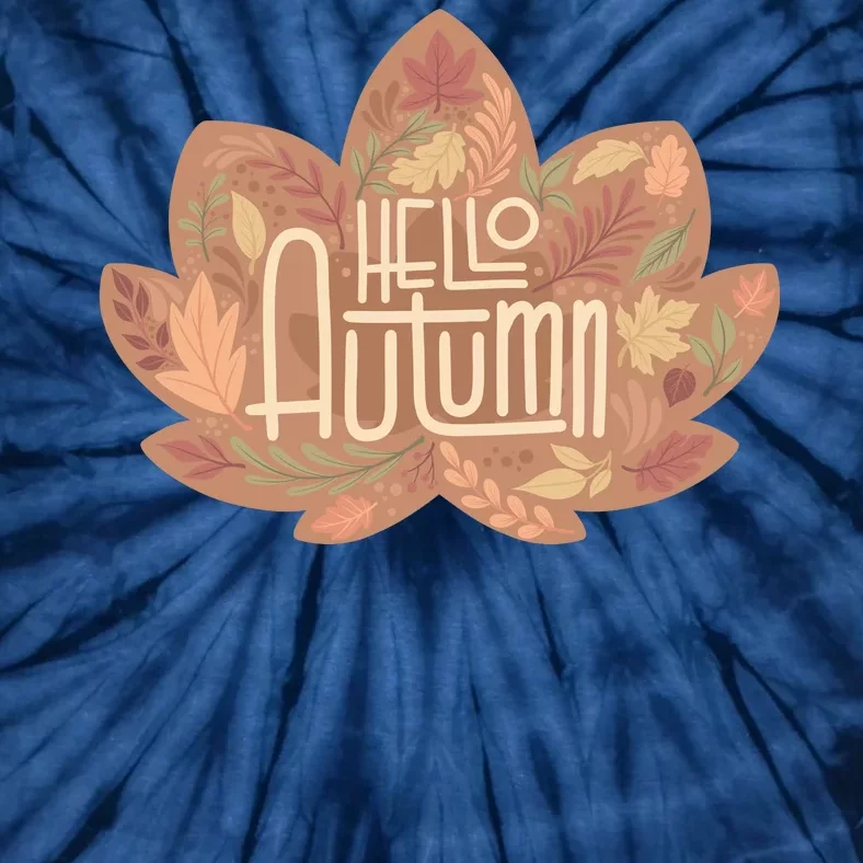 Hello Autumn Tie-Dye T-Shirt