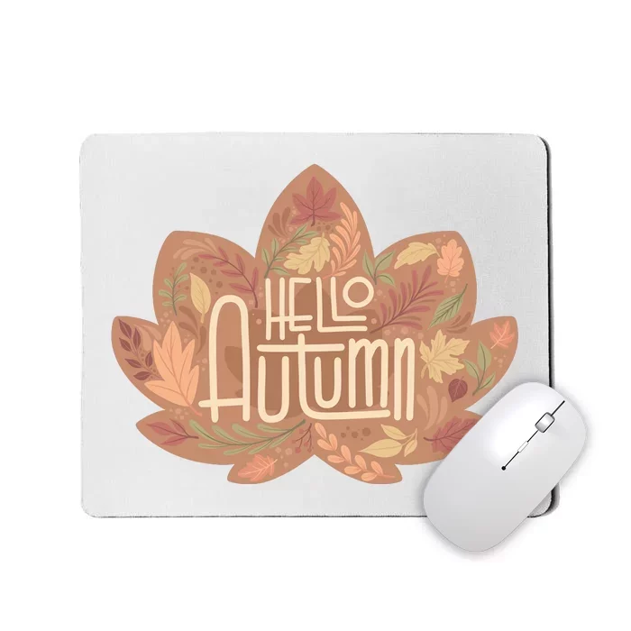 Hello Autumn Mousepad