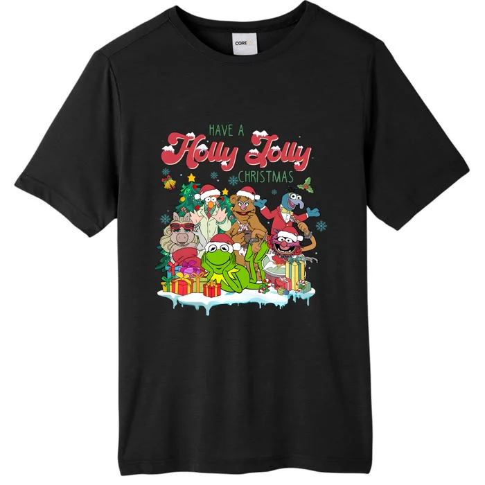 Have A Holly Xmas Jolly The Muppet Carol Christmas ChromaSoft Performance T-Shirt