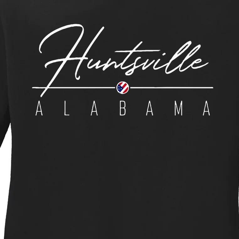 Huntsville Al Ladies Long Sleeve Shirt