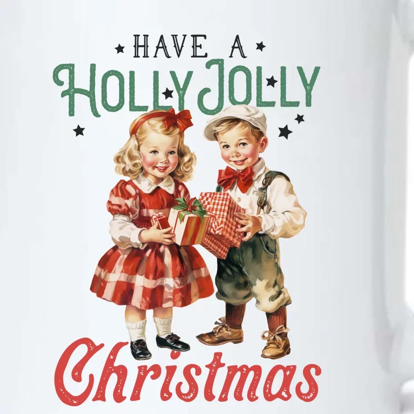 Have A Holly Jolly Christmas Black Color Changing Mug