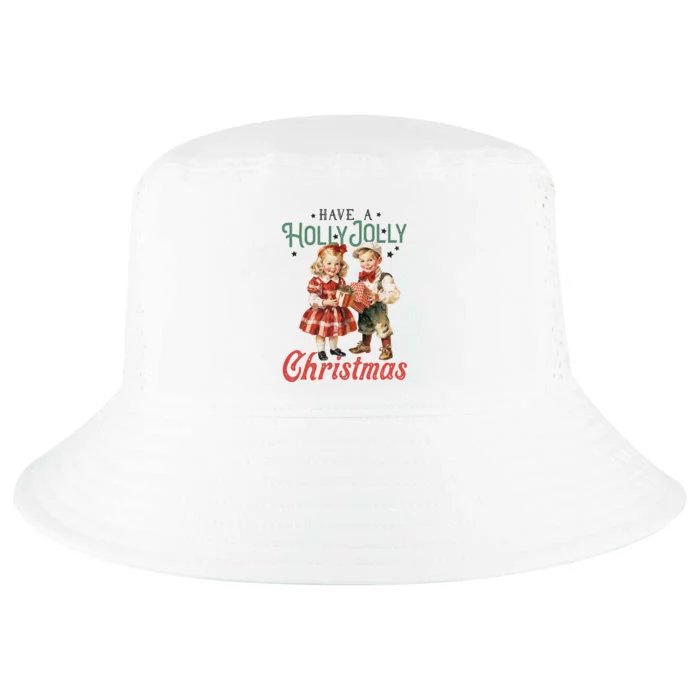 Have A Holly Jolly Christmas Cool Comfort Performance Bucket Hat