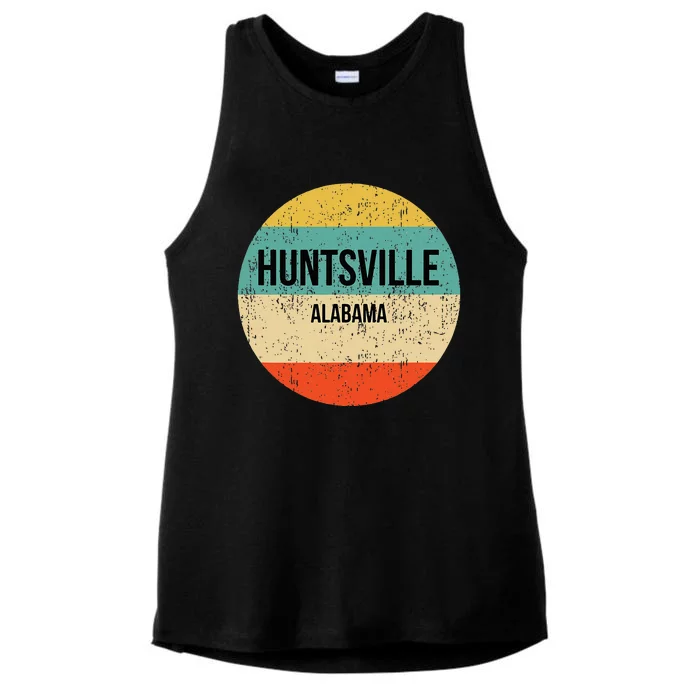 Huntsville Alabama Huntsville Ladies Tri-Blend Wicking Tank