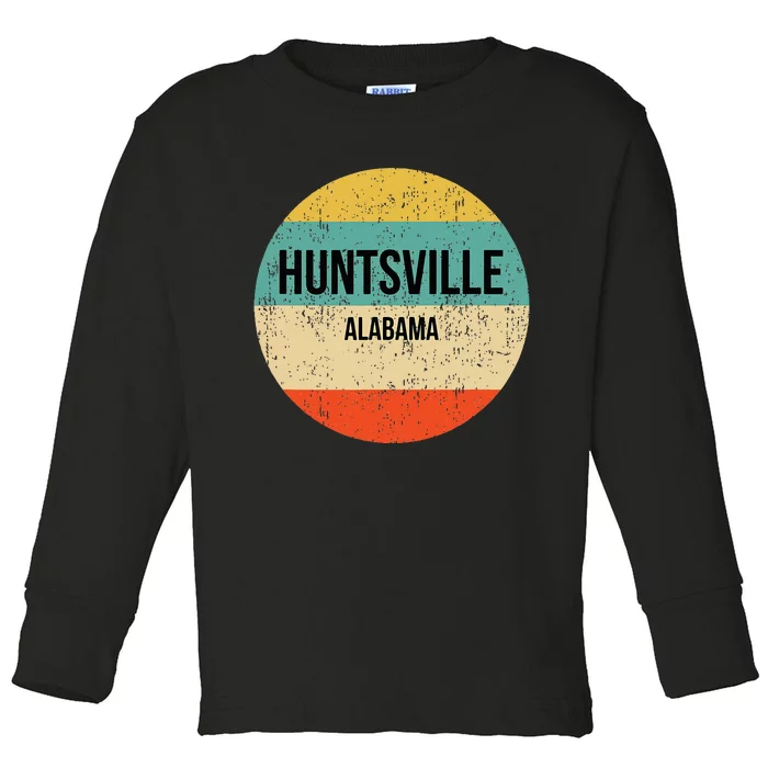 Huntsville Alabama Huntsville Toddler Long Sleeve Shirt