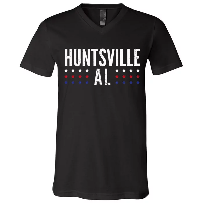 Huntsville Alabama V-Neck T-Shirt