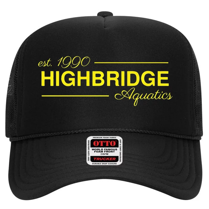 Highbridge Aquatics High Crown Mesh Trucker Hat