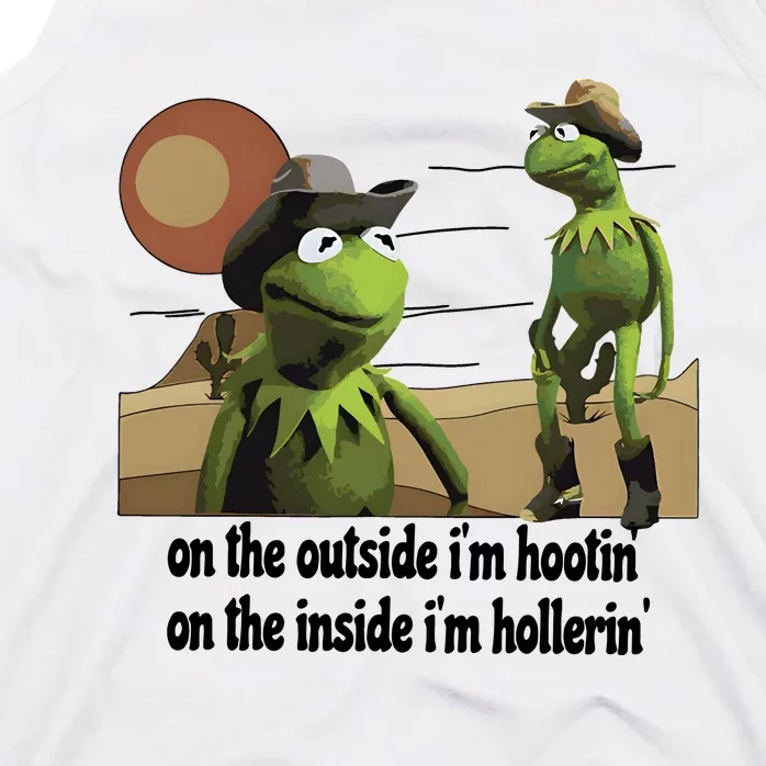 Hootin And Hollerin Funny Puppet Tank Top