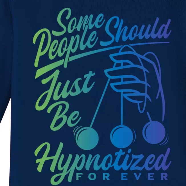 Hypnotist Appreciation Hypnotizing Power Hypnosis Baby Long Sleeve Bodysuit