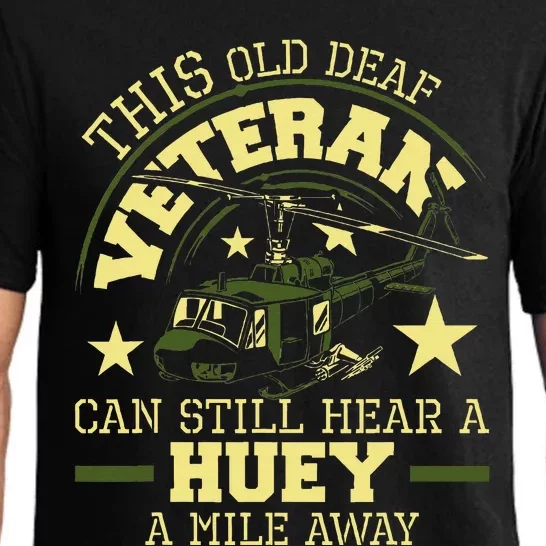 Hear A Huey A Mile Away Helicopter Pilot Vietnam Pajama Set