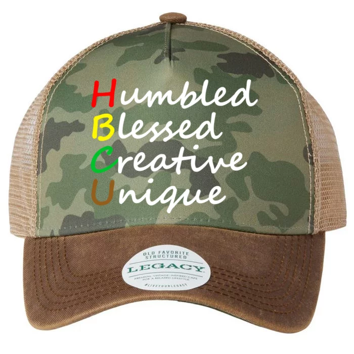 Hbcu African Humbled Blessed Creative Unique History Month Cool Gift Legacy Tie Dye Trucker Hat