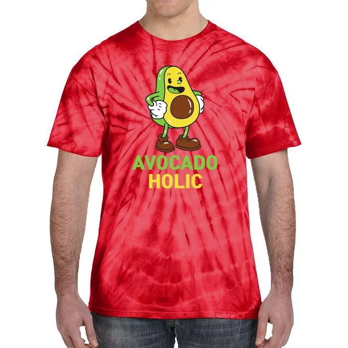 Healthy Avocado Holic Avocado Lovers Tie-Dye T-Shirt