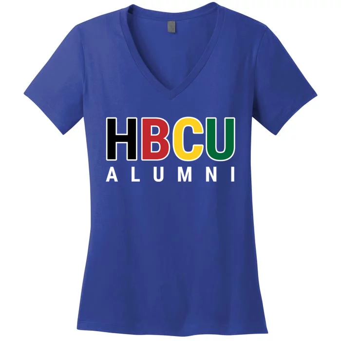 Hbcu Alumni Historically Black College Student Graduate Gift Women's V-Neck T-Shirt