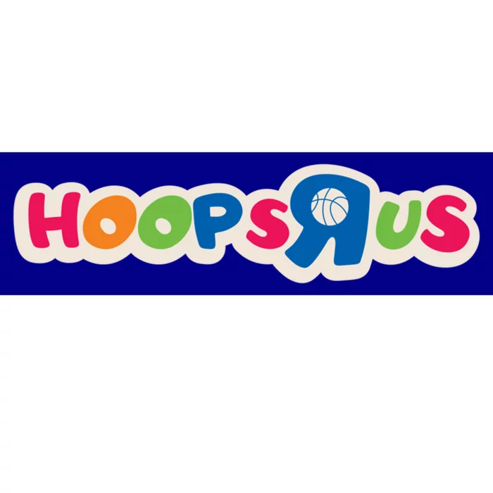 Hooper Apparel Hoops R Us Funny Basketball Apparel Cute Gift Bumper Sticker