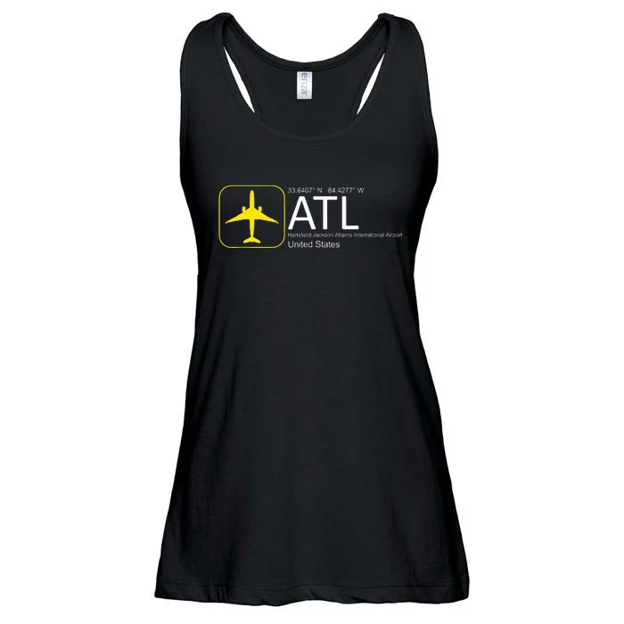 Hartsfield–Jackson Atlanta International Airport Ladies Essential Flowy Tank