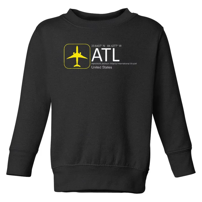 Hartsfield–Jackson Atlanta International Airport Toddler Sweatshirt