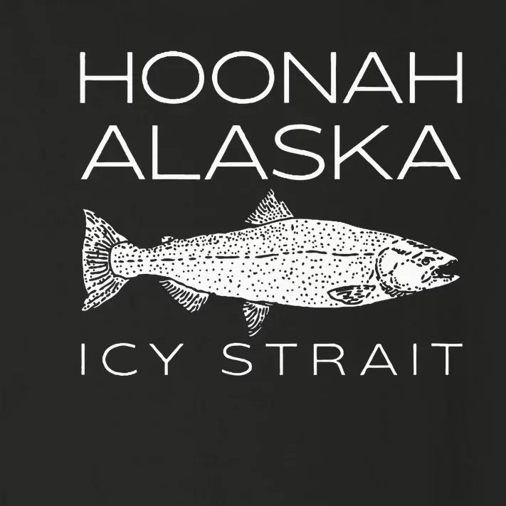 Hoonah Alaska Icy S.T.R.A.I.T Toddler Long Sleeve Shirt