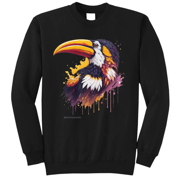 Hornbill artistic impression Tall Sweatshirt