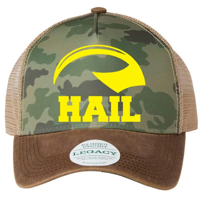 Hail Michigan Helmet Football Victors Legacy Tie Dye Trucker Hat