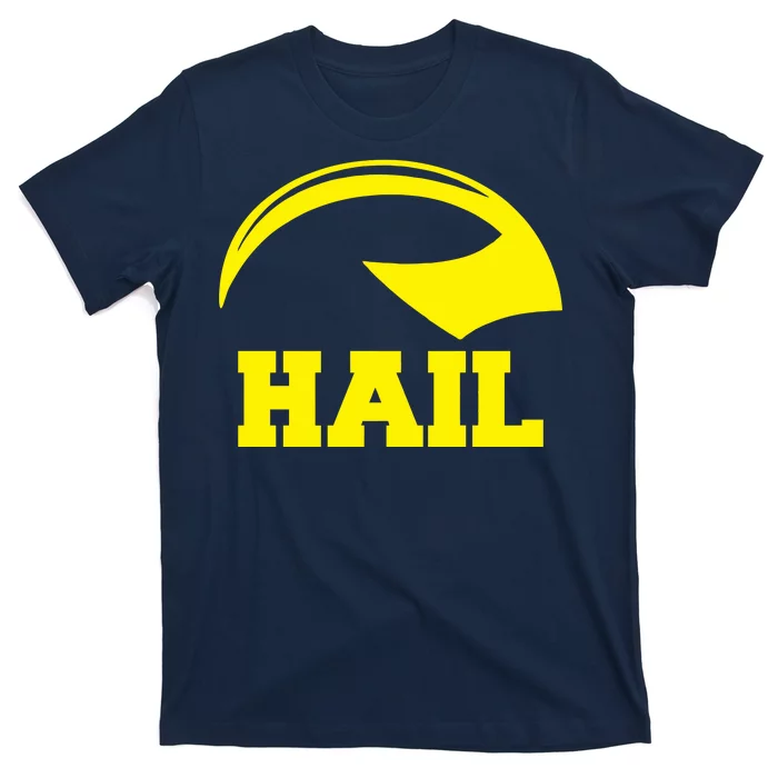 Hail Michigan Helmet Football Victors T-Shirt
